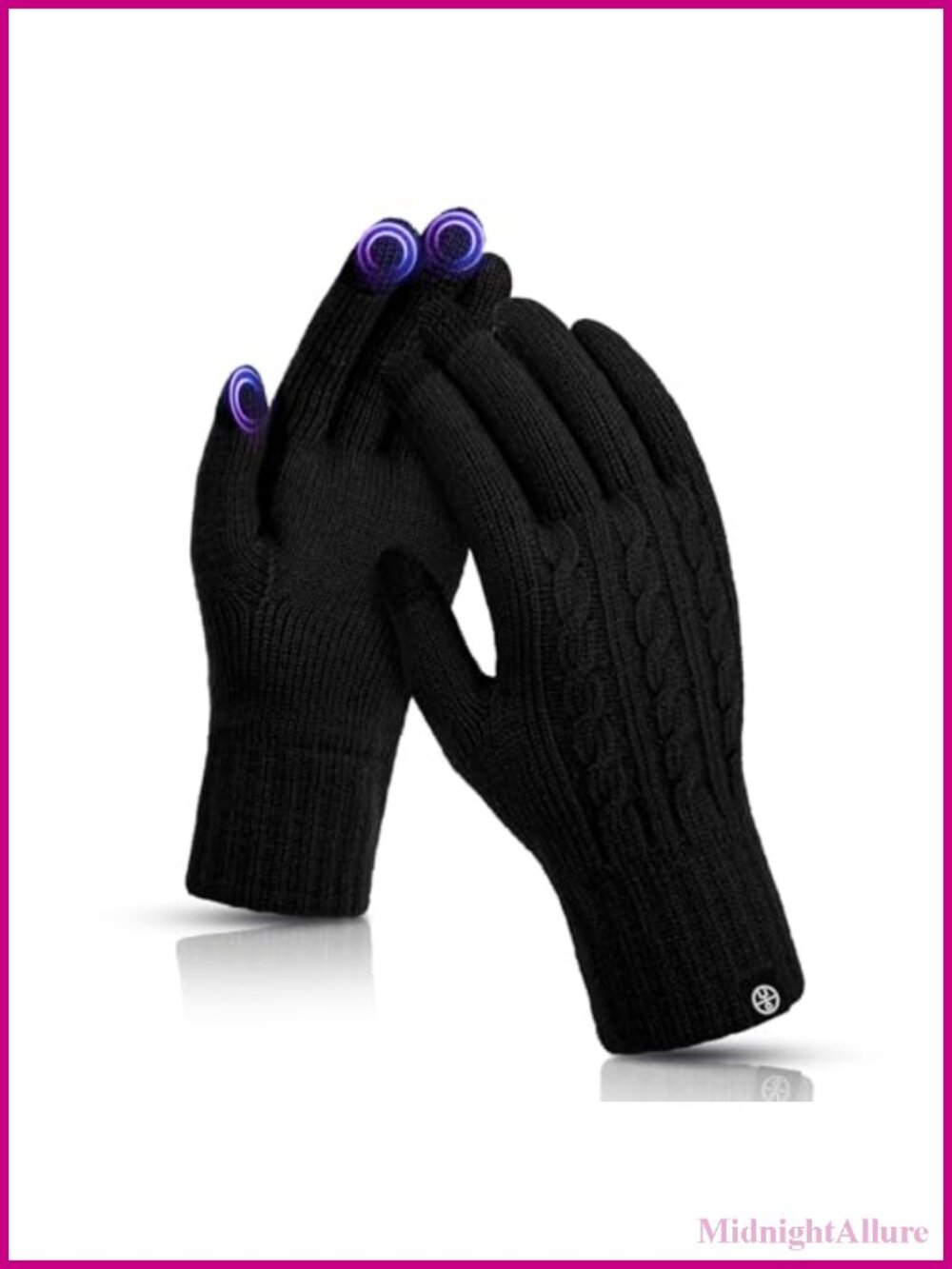 Winter Gloves Touch Screen Thermal Knit Lining Warm